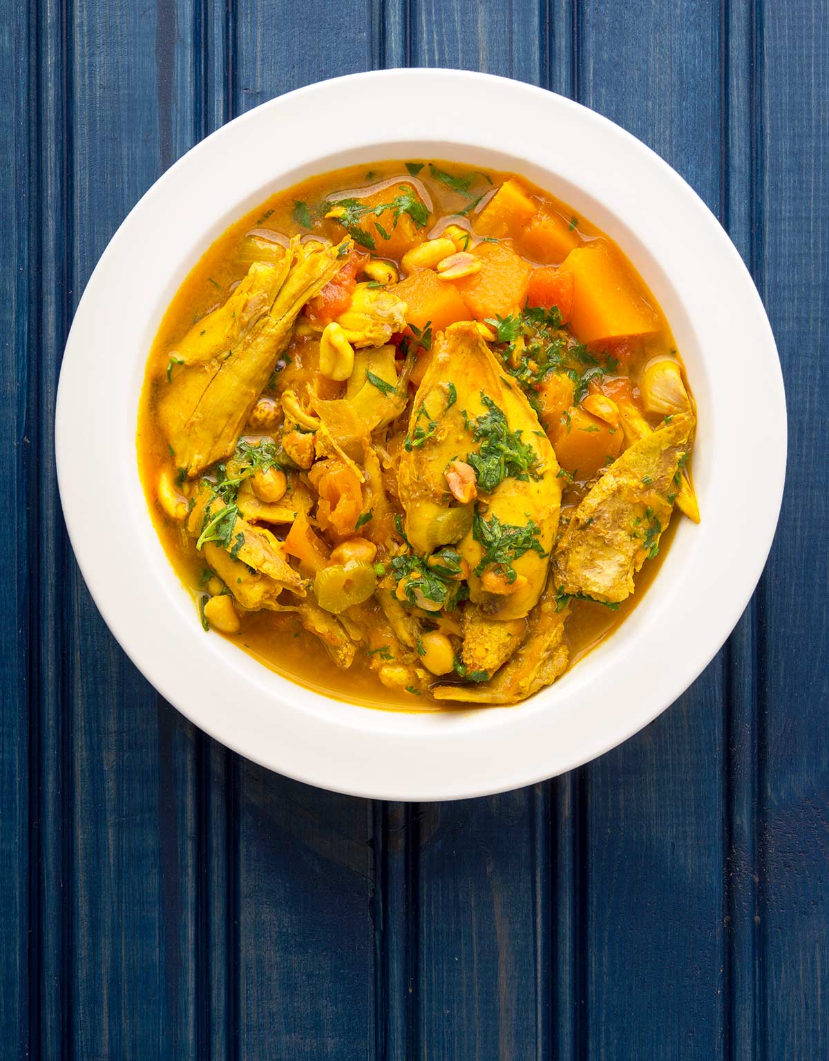 Swahili coconut curry served in Kenya safari lodge dining